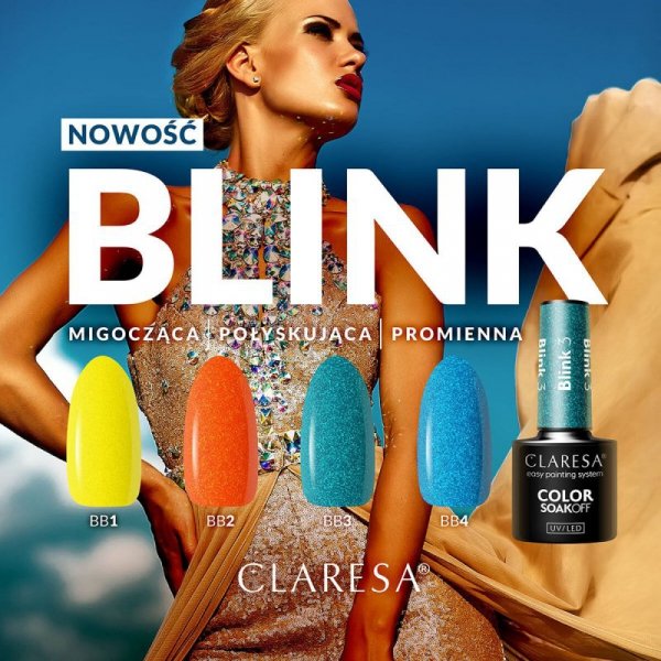 CLARESA Lakier hybrydowy Blink 4 -5g