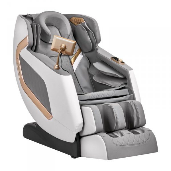 Fotel masujący Sakura Classic 306 Biało Szary