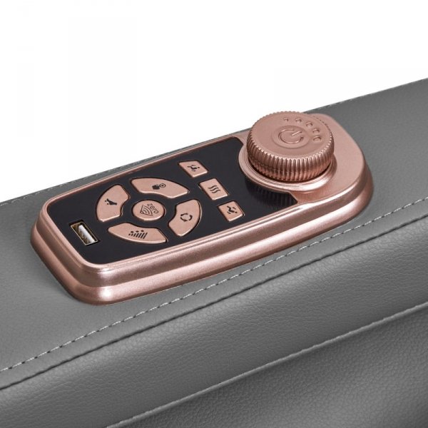 Fotel masujący Sakura Classic 306 Biało Szary