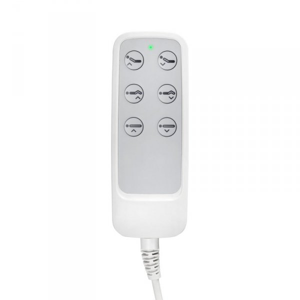 Fotel kosmetyczny elektryczny SILLON Lux 273b 3 silniki złoto czarny