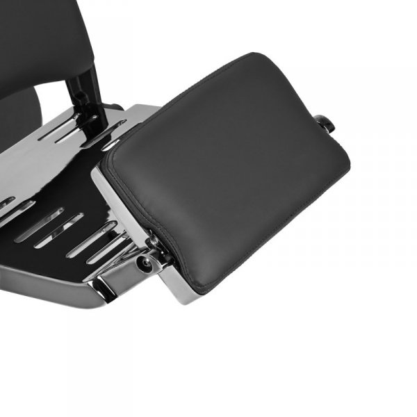 Fotel barberski elektryczny Gabbiano Duke czarny