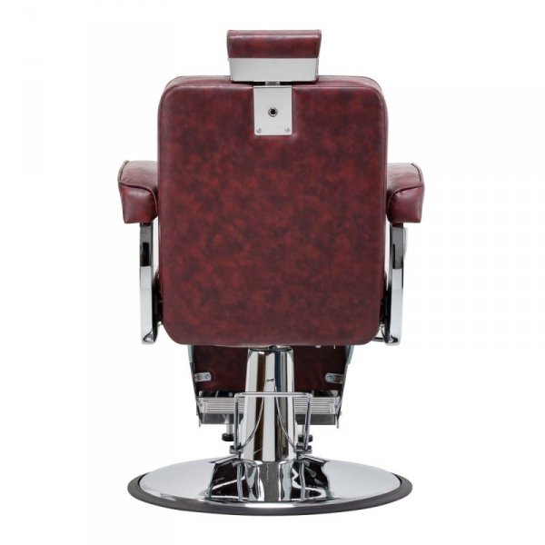 Hair System fotel barberski BM88066 bordowy
