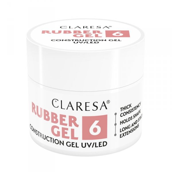 Claresa Żel budujący Rubber żel 6 90g