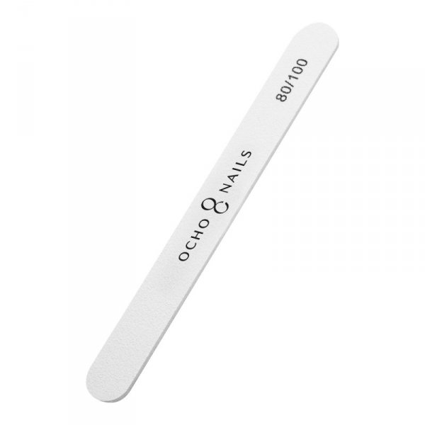 Ocho Nails pilnik prosty 80/100 1 szt. safe pack