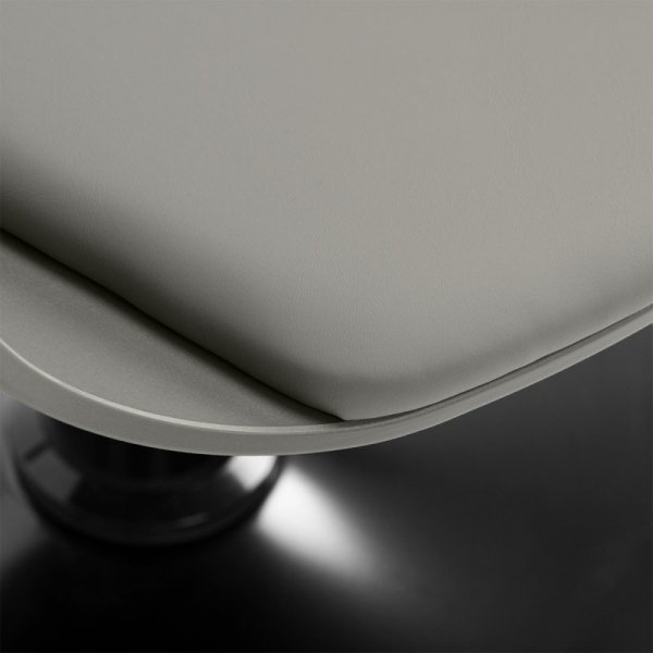 Fotel fryzjerski Hair System Halo Grey szary