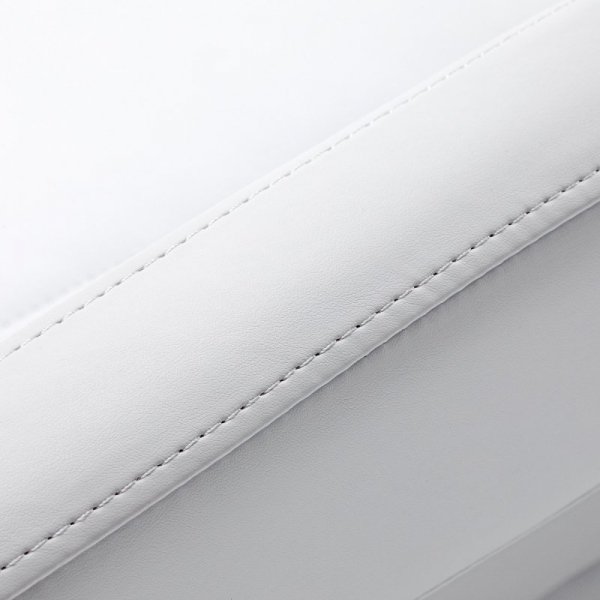 Fotel kosmetyczny elektryczny Azzurro Lux 3 silniki z podgrzewaniem biały