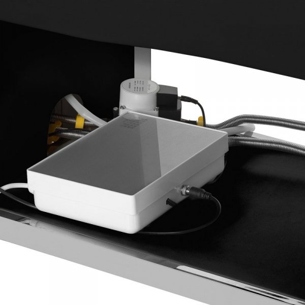 Myjnia fryzjerska z leżanką Head Spa Gabbiano 017B czarna