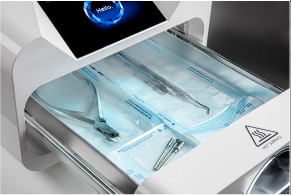AUTOKLAW ENBIO S LED KLASA B + Gratis Filtr Magic torebki do  sterylizacji 200 szt  57 x100 mm 200 szt
