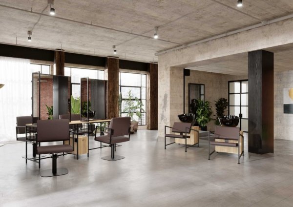 FOTEL LOFT G1 P-5/DYSK ZŁOTY (48H)