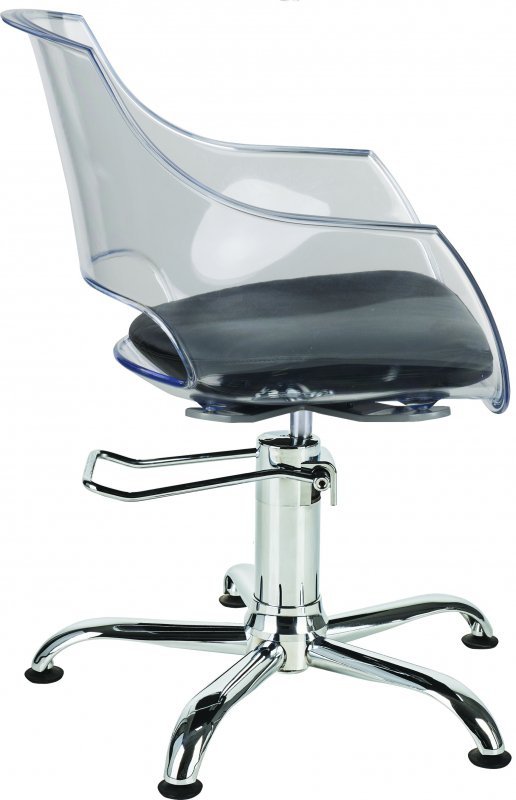 FOTEL GHOST 01 P-7/STOPY CZARNE (48H)