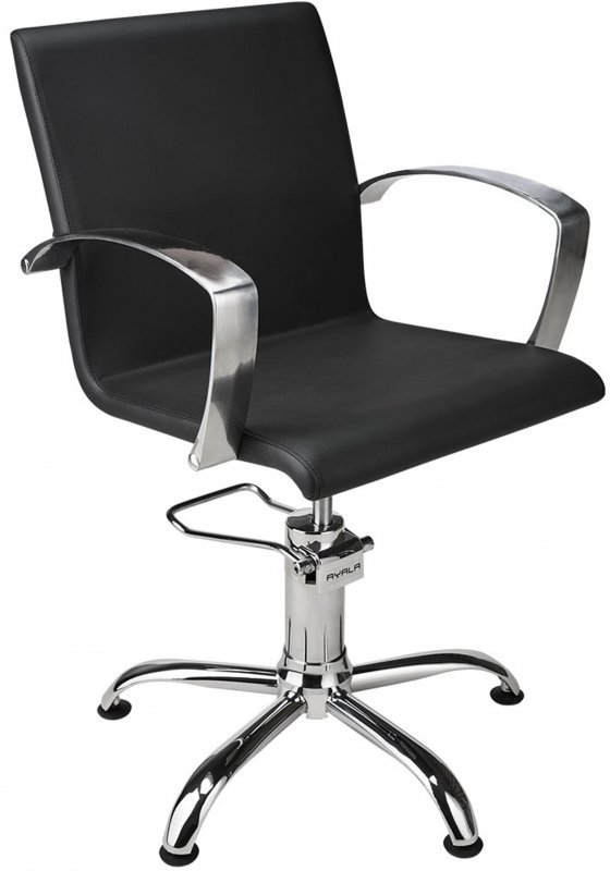 FOTEL PARTNER 01 P-7/STOPKI CZARNE (48H)