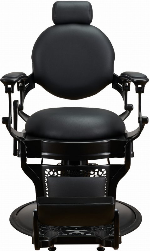 FOTEL BARBERSKI SOLOMON BLACK (BARBER BY AYALA)