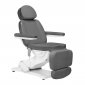 Elektryczny fotel kosmetyczny SILLON CLASSIC 3 silniki szary 