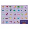Mudpuppy Puzzle Świat dinozaurów z elementami w kształcie dinozaurów 80 elementów 5
