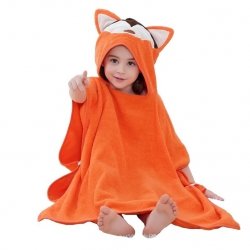 Ręcznik - ponczo okrycie kąpielowe 140x70 fox