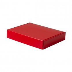 Pudełko na prezent czerwone 30cm x 21mx 5cm