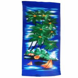 Ręcznik plażowy szybkoschnący coconut palms 140x70 cm