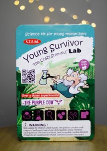 Zestaw do robienia eksperymentów The Purple Cow - Szkoła Przetrwania