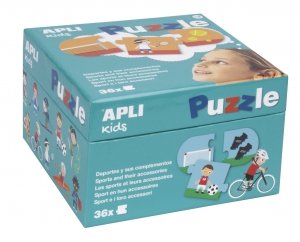 Puzzle dla dzieci Apli Kids - Sporty 3+