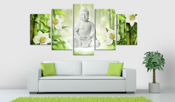 Obraz - Budda i jaśmin