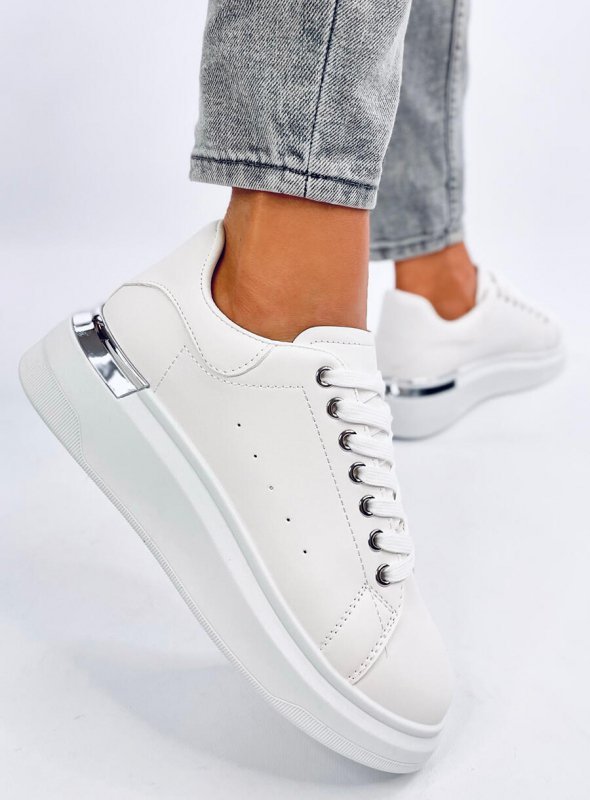 Sneakersy damskie RACLEI WHITE