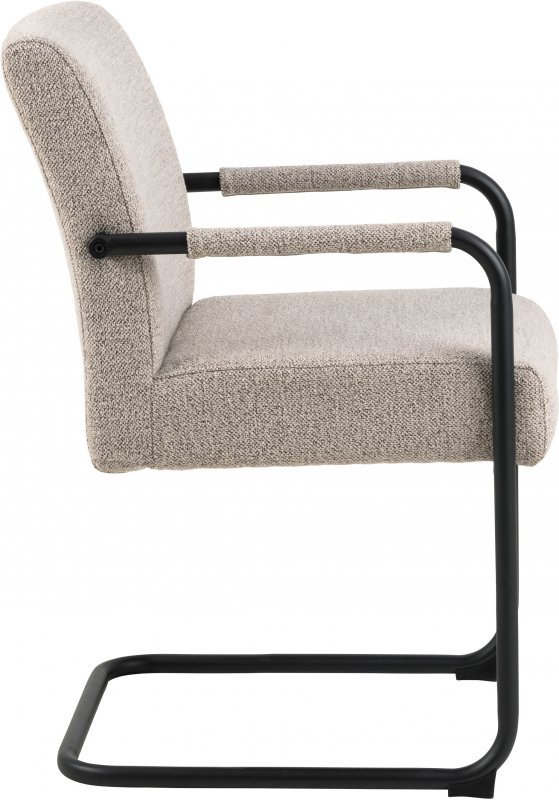 Krzesło z podłokietnikami Adele beżowe