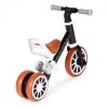 Rowerek biegowy jeździk z pedałami 2w1 czarny ECOTOYS