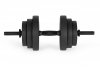 Hantle regulowane 2x20 kg sztanga zestaw 40 kg gryf kettlebell