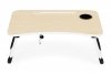 Podstawka pod laptopa składana taca 60x40 cm lampka wiatrak ModernHome