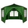 Namiot pawilon ogrodowy handlowy 2x2x2 m z oknami zielony MultiGarden