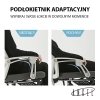 Fotel ergonomiczny ANGEL biurowy obrotowy Spino czarny