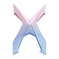 Tylna osłona X Angel XDekor Różowo Niebieski