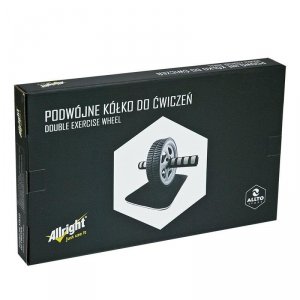 KÓŁKO DO ĆWICZEŃ PODWÓJNE ALLRIGHT
