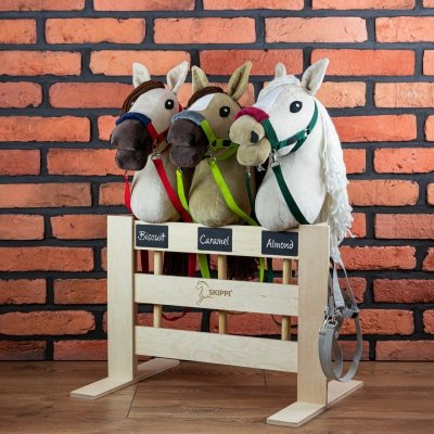 Hobby Horse Skippi - koń na kiju - Karmel