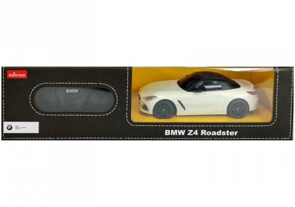 Auto zdalnie sterowane R/C BMW Z4 Roadster Rastar 1:24 Białe