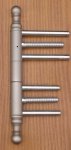 Zawias MX wkręcany AS 18 x 225 mm z ozdobą stal 