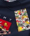 Bluza damska Tommy Hilfiger Jeans  Looney Tunes granatowa