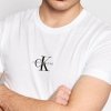 Calvin Klein t-shirt koszulka męska biała J30J317092-OK4