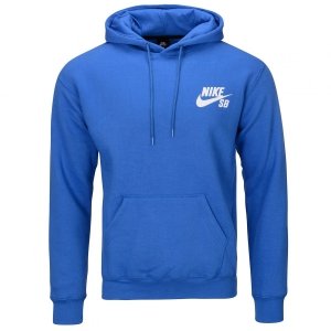Bluza Nike SB męska z kapturem niebieska