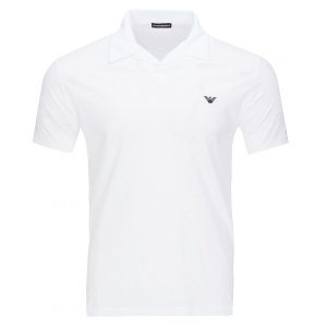 Emporio Armani koszulka polo polówka męska biała 