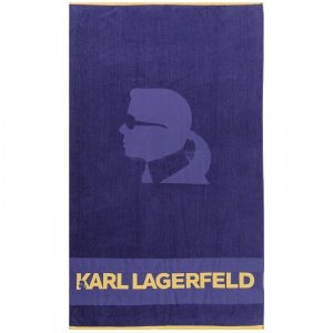 Karl Lagerfeld ręcznik niebieski