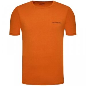 Emporio Armani t-shirt koszulka męska pomarańczowa