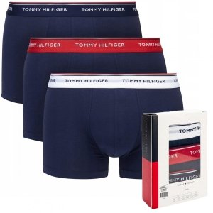 Tommy Hilfiger bokserki majtki męskie 3pack granatowe 1U87903841-904