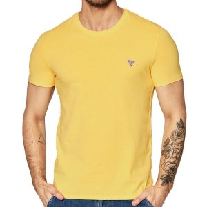 Guess t-shirt koszulka męska żółta M1RI24J1311-G2P4