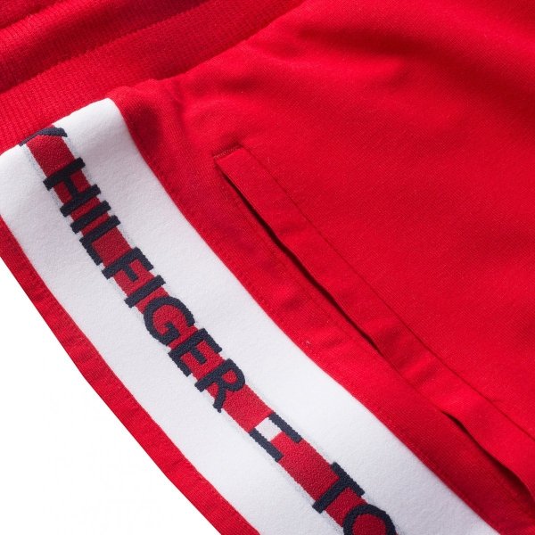 Tommy Hilfiger spodnie dresowe męskie czerwone UM0UM01918-XLG