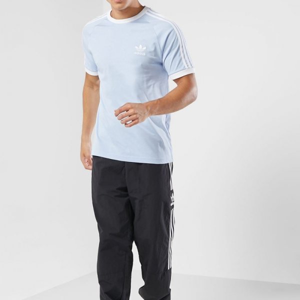 Adidas Originals koszulka t-shirt męski błękitny IA4844