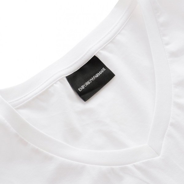Emporio Armani  t-shirt koszulka damska biała