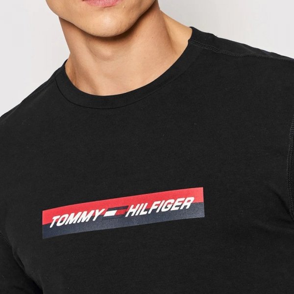 Tommy Hilfiger Jeans t-shirt koszulka męska czarny MW0MW21274