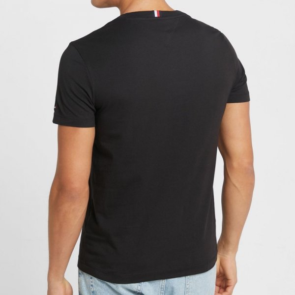 Tommy Hilfiger t-shirt koszulka męska czarny MW0MW29668