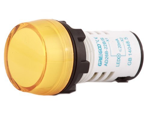 Kontrolka LED żółta 24V AC/DC